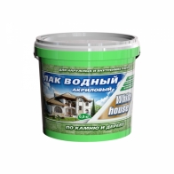 Лак водный по дереву и камню