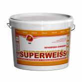 Краска SUPERWEISS латексная, супербелая (не м/у) (белый) 14 кг